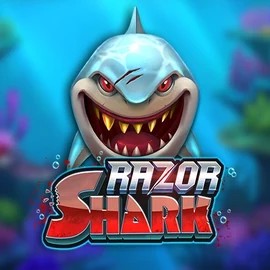 Razor Shark slot logo by Push Gaming at Playjonny CasinoRazor Shark