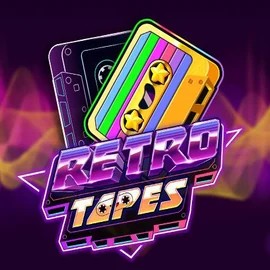 Logo of Retro Tapes from Push Gaming at Playjonny Casino